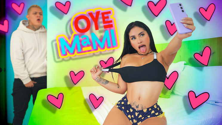 Horny Latina Teases in Thong Before Getting Facial