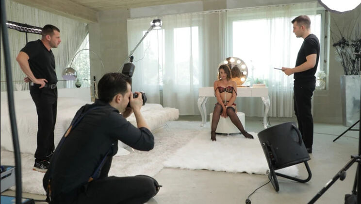 Ariana Cortez in a Lingerie Foursome Vol. 3